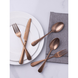 handmade old western tableware set 2