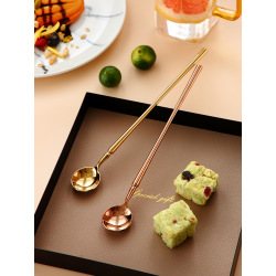 Stainless Steel Long Handle Stirring Spoon 46